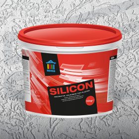 Szilikon vakolat 1,5 mm fehér 25 kg